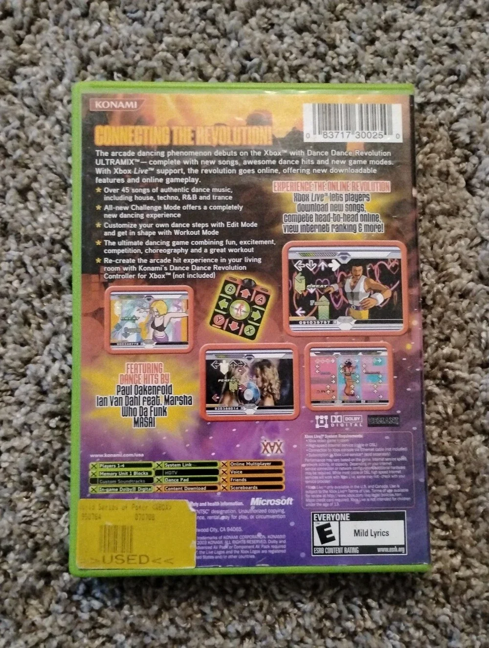 Dance Dance Revolution Ultramix (Original Xbox) - CIB Complete in Box